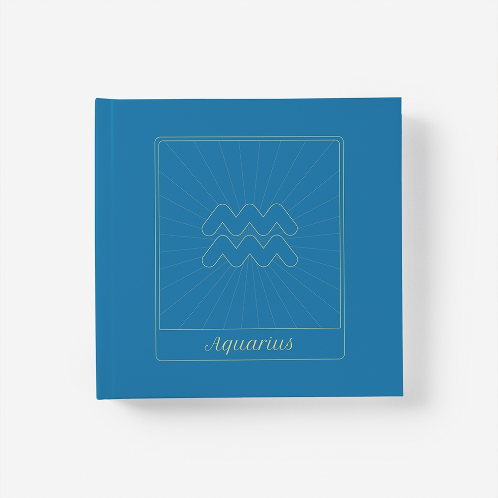 Álbum de Fotos Signo Aquário 1